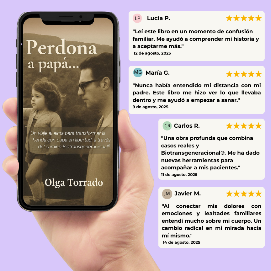 Libro de autosanación "Perdona a Papá..."